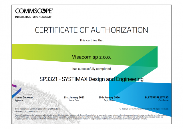sp3321 certificate 877593